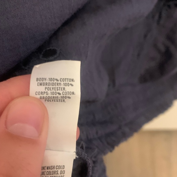 Aerie medium navy blouse - Picture 4 of 4